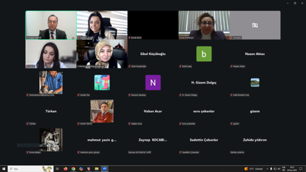 Yurt Dışında Lisansüstü Eğitim Fırsatları Toplantısı Online Olarak Gerçekleştirdi